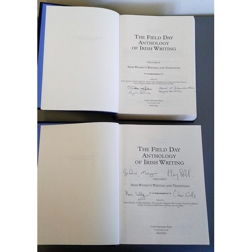 555 - Field Day Anthology of Irish Women's Writings and Traditions 2002, 2 limited editions, each volume i... 