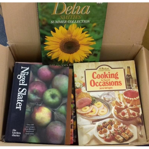 598 - Box of Cookery Interest Books