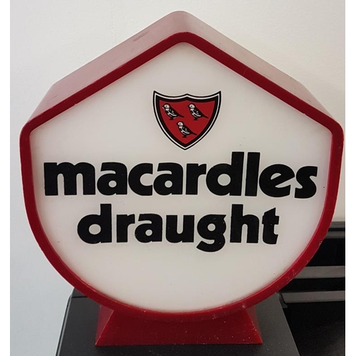 11 - Macardles Draught Tap Front, c.7.5 x 9in