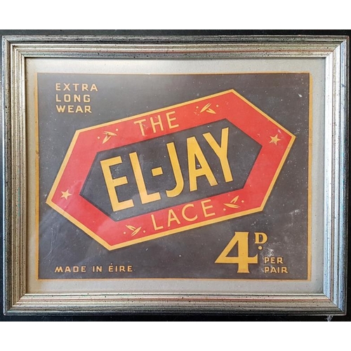 40 - El-Jay Lace Extra Long Wear Advertisement - 11 x 8ins
