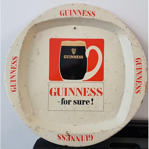 41 - Guinness For Sure Serving Tray, c.12in diam