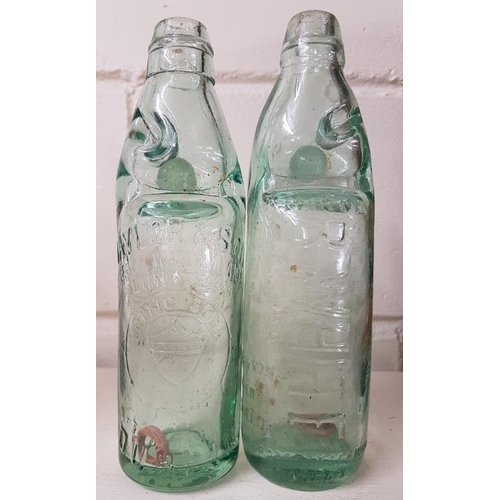 44 - Two Codd Bottles - Taylor, Dublin and R. White