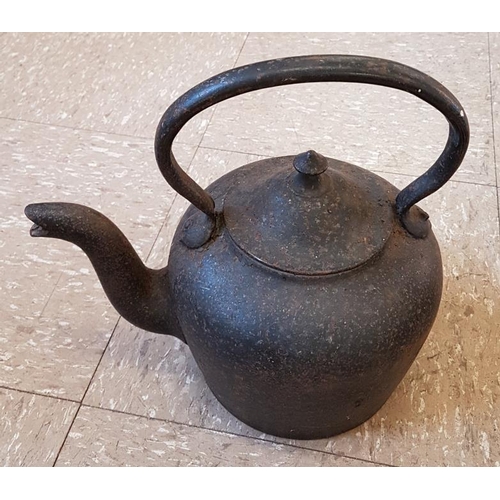 69 - Traditional Cast Iron Kettle
