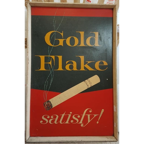 94 - Original Gold Flake Advertising Sign - c, 24 x 36ins