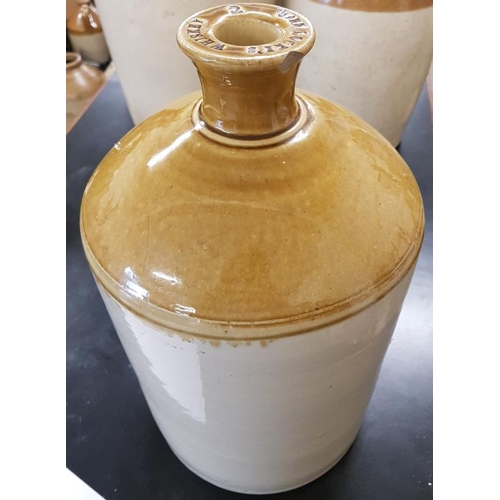173 - 'John Locke's Whiskey' 2-Gallon Stoneware Whiskey Jar