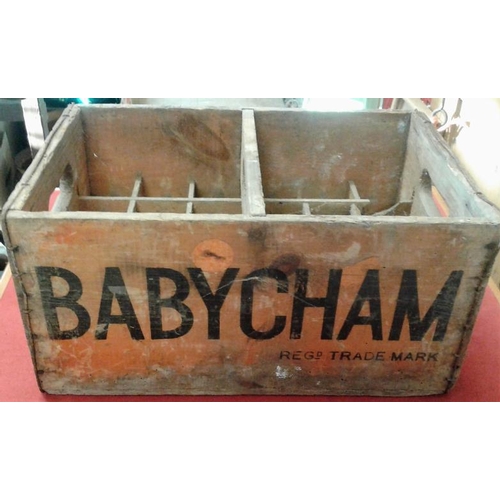 199 - 'Babycham' Bottle Crate