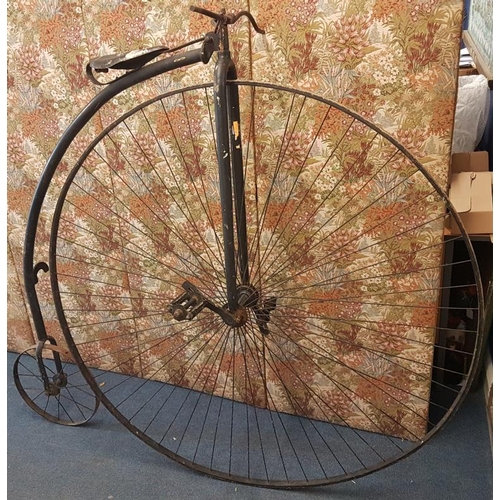 208 - Rare Penny Farthing Bicycle
