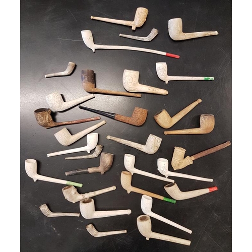 215 - Collection of Traditional Clay Pipes