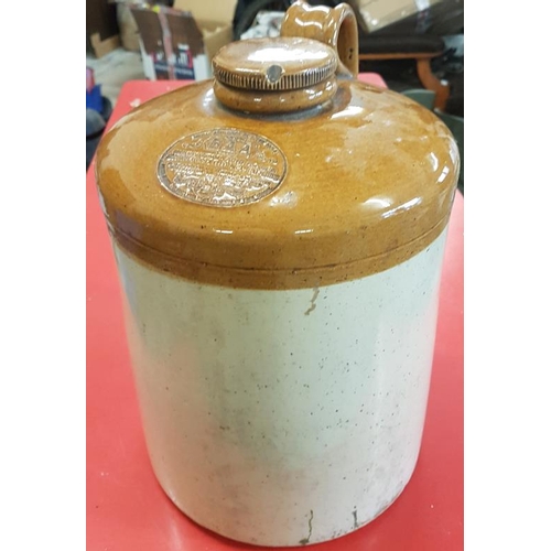 236 - B.A.A. Stoneware Battery Acid Jar