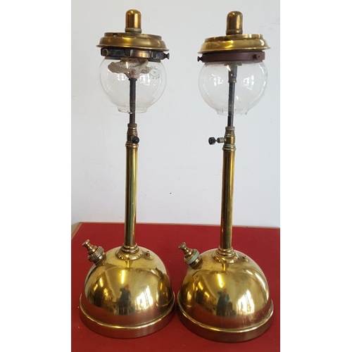 387 - Pair of Vintage Brass Tilley Table Lamps