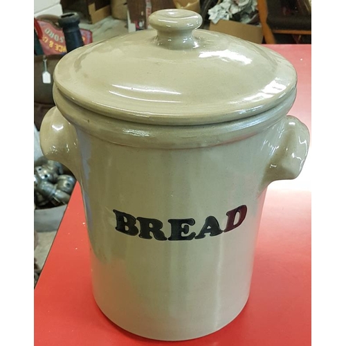 388 - Large Stoneware Bread Crock