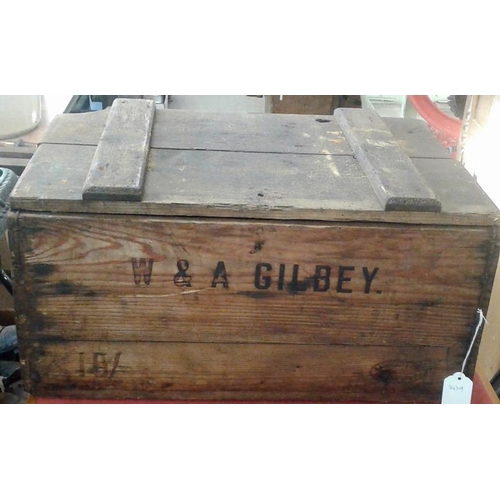 403 - 'W. & A. Gilbey' Crate