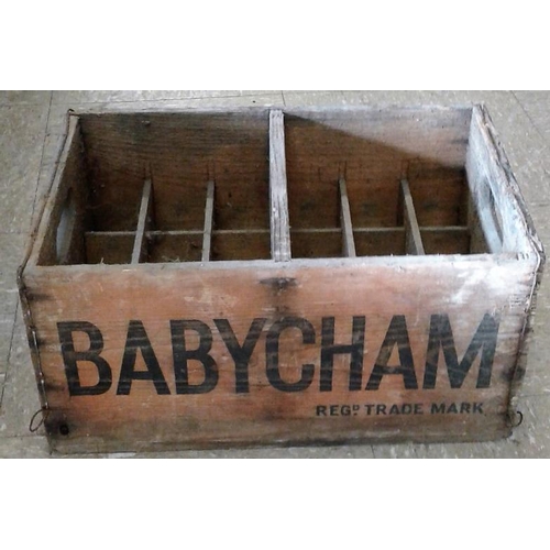 407 - Babycham Bottle Crate