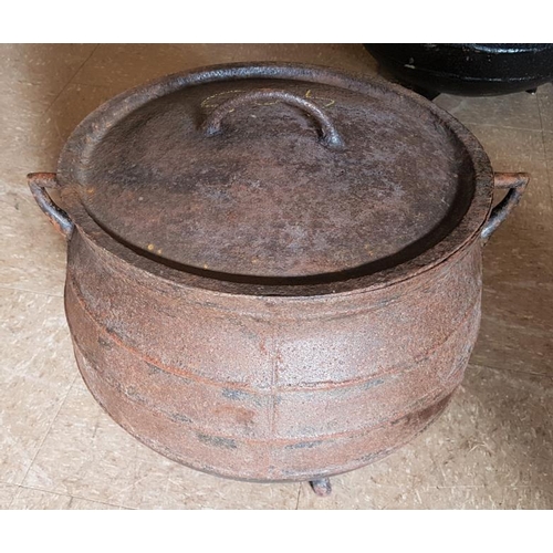 243 - Victorian Cast Iron Skillet Pot