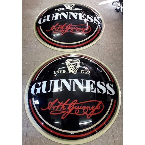 149 - Pair of 'Guinness' Outdoor Light Covers - 30ins Diameter