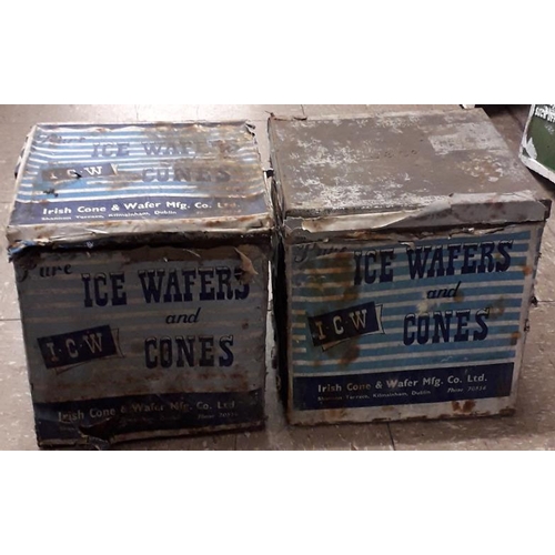 509 - Eight Irish Cone and Wafer Manufacturing Company Limited, Dublin Tins