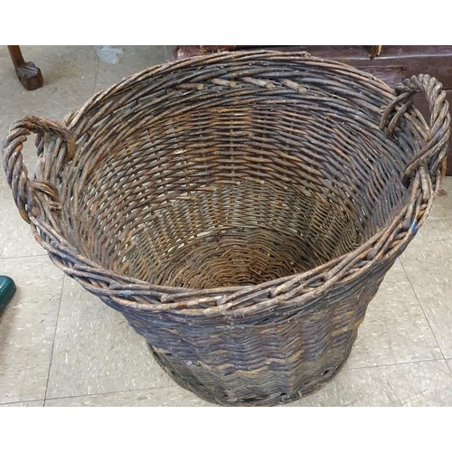 62 - Traditional Woven Turf Basket