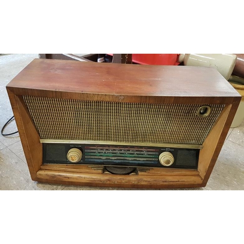68 - Vintage Bush Wooden Case Radio