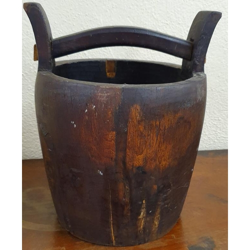 113 - Pine Water Bucket - 14ins tall