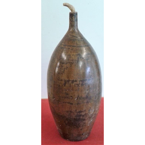 185 - Chinese Vinegar Jar - 16ins tall