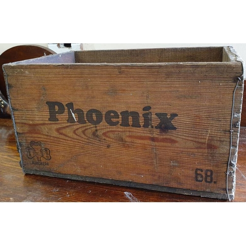 210 - Phoenix Ale Wooden Bottle Crate