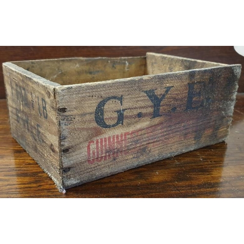 212 - GYE (Guinness Yeast Extract) Wooden Jar Crate
