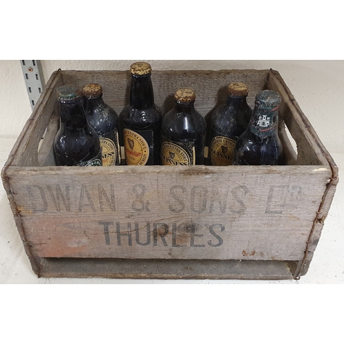 228 - Dwan & Sons crate - Thurles...with various bottles
