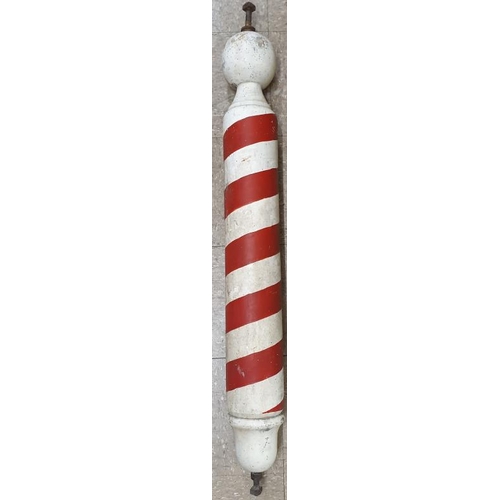 265 - Victorian Wooden Barber Pole (44