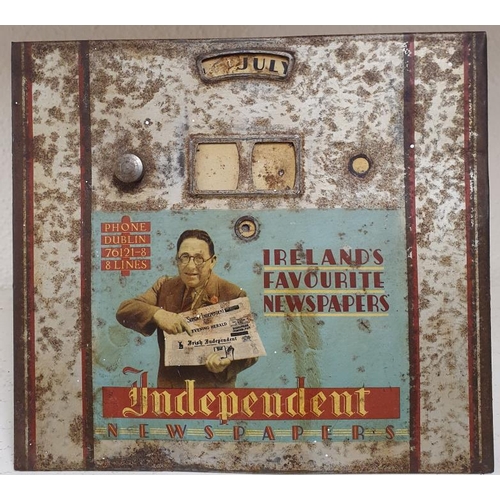 317 - Independent Newspaper Desktop Calendar (9x9