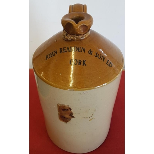 332 - 'John Rearden & Son. Ltd., Cork' Whiskey Flagon