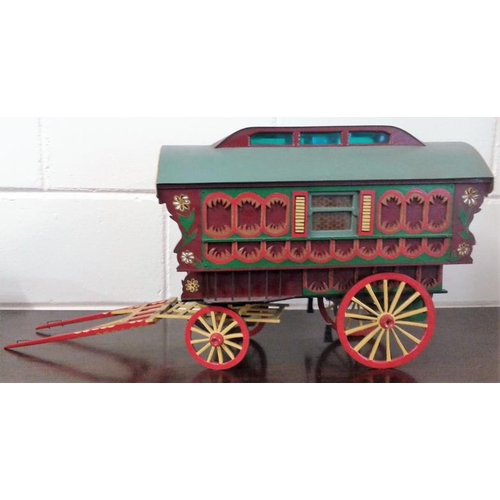 393 - Model of a Gypsy Wagon