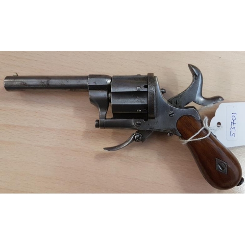 449 - Six Shot Single Action Pin Fire Pistol