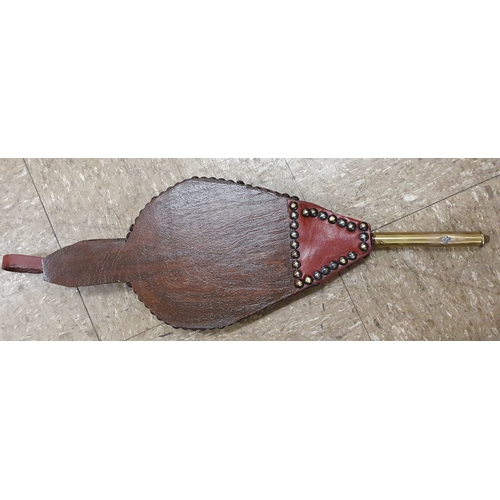 514 - Antique fine bellows (restored)