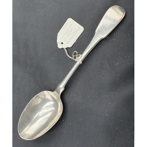 526 - Dublin Silver Serving Spoon (circa 1808) c.58g