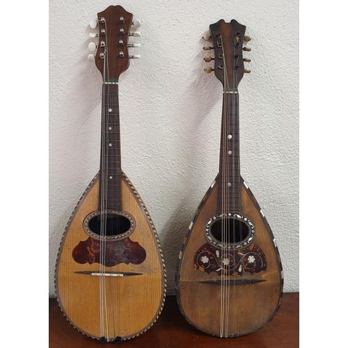 625 - Mandolin by Alfredo Albertini and one other from Naples (2)