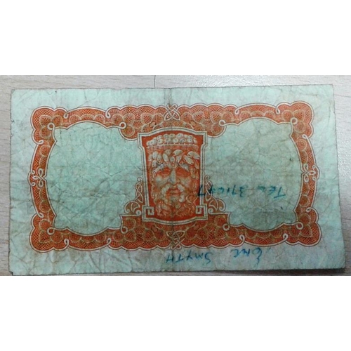 548a - Lady Lavery Ten Shilling Note