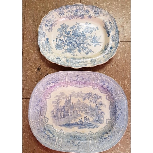 490a - Two Large Serving Dishes