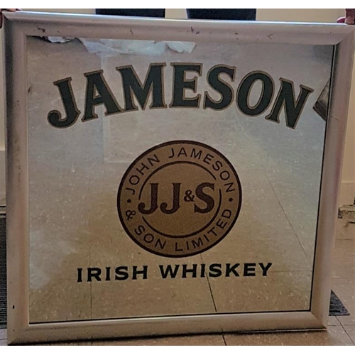 205 - Jameson Irish Whiskey Pub Mirror, c.29 x 29in