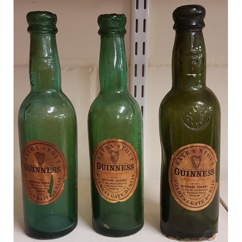 232 - Collection of Original Guinness Bottles
