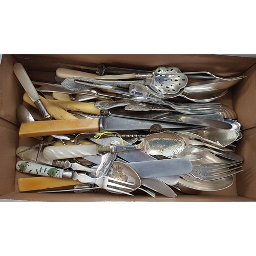 262 - Box of Various Cutlery