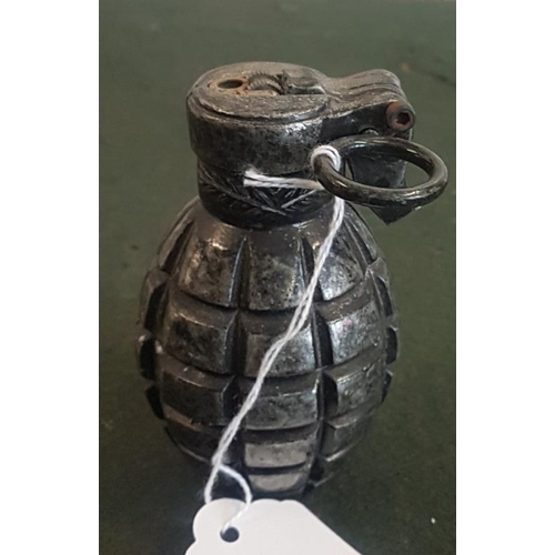 297 - Cigarette Lighter in the form of a Hand Grenade