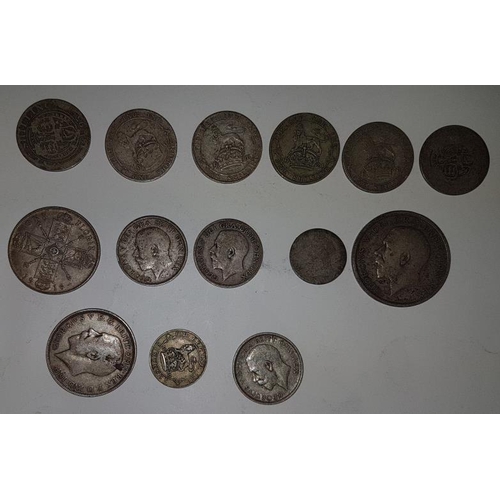 368 - Collection of Miscellaneous Silver Coins - c. 85g