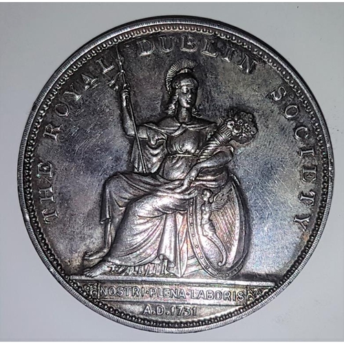 397 - 'The Royal Dublin Society' Horse and Commercial Van Silver Medal (Spring Show 1899) c. 40g