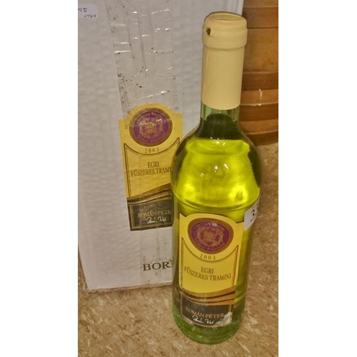 441 - Case of Six Bottles of Egri Fuszeres Tramini Wine
