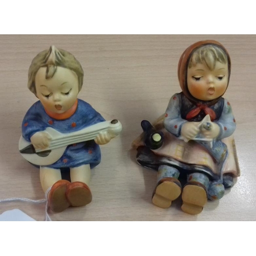 512 - Hummel Figures - 'Joyful' and 'Happy Pastime'