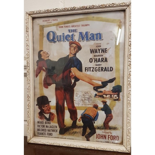 527 - Framed Print - 'The Quiet Man' -13 x 17ins