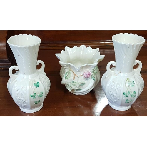 546 - Three Pieces of Belleek