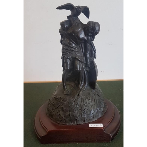 555 - Cuchulainn Stature and a Golf Plaque