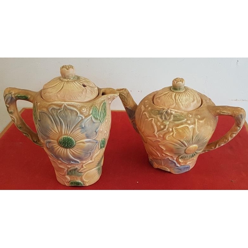 571 - Matching Kensington Pottery (1922 - 1937) Tea and Coffee Pots