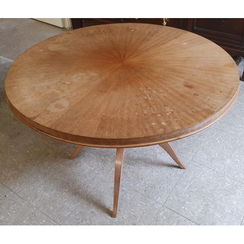 641 - 1970's Retro Teak Circular Coffee Table, c.31.5in diam